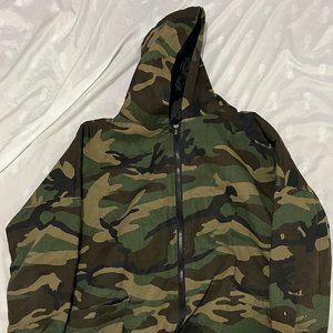 Green Camo Forever 21 Jacket Size M